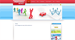 Desktop Screenshot of perform-better.co.uk