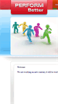 Mobile Screenshot of perform-better.co.uk